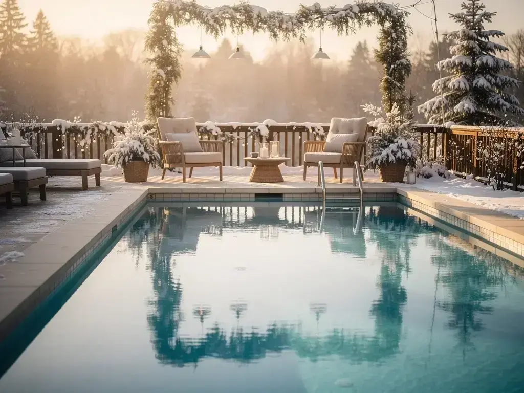 Professional Pool Winterization & Closing services by Trevi Pools and Spas in Lake Country, British Columbia &mdash; licensed Swimming Pool Service provider