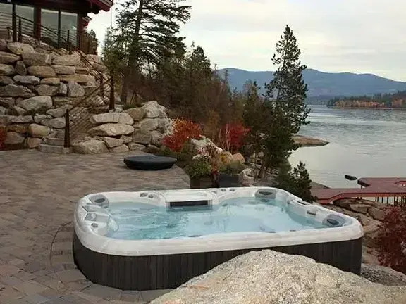 Trevi Pools and Spas service area covering Lake Country, British Columbia and surrounding neighborhoods