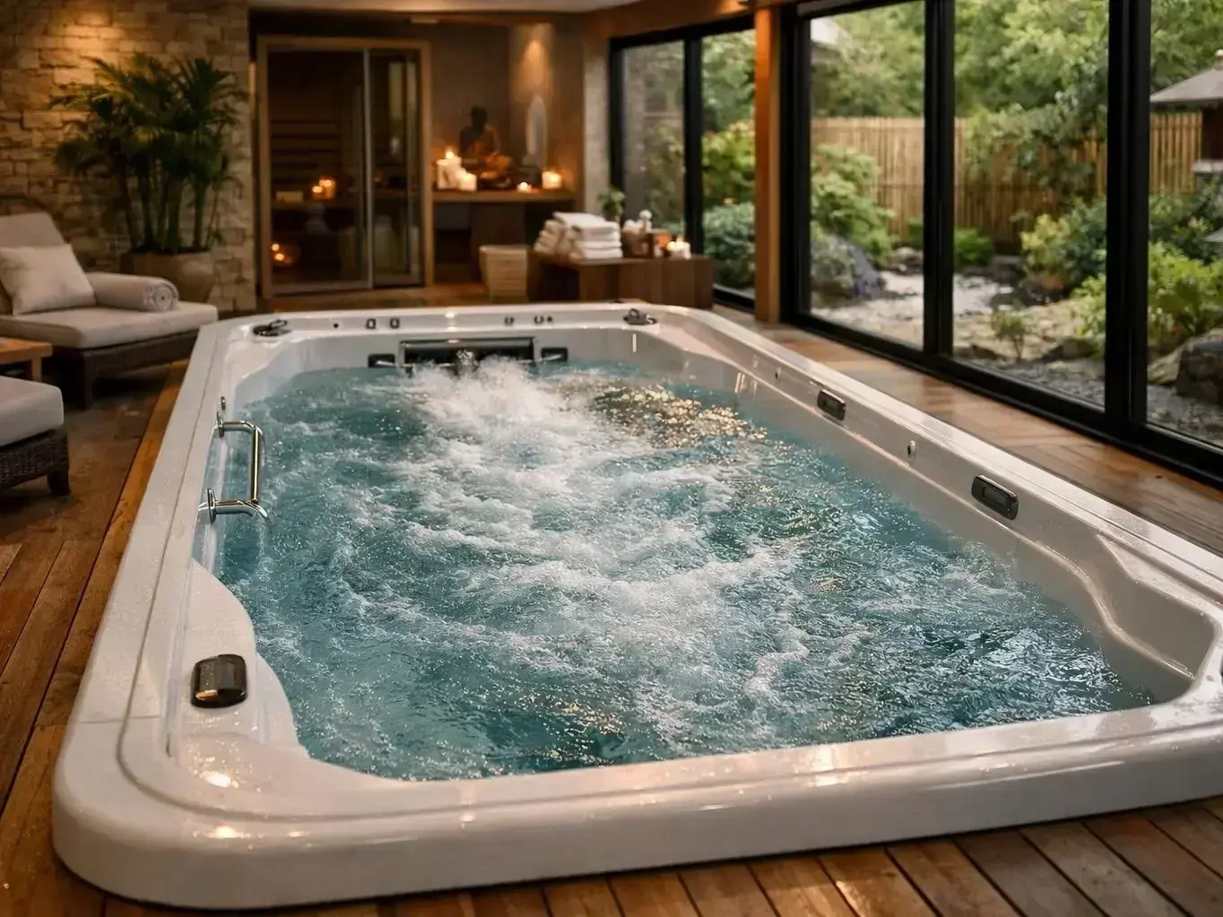 Our Swim Spas & Endless Pools process in Coldstream